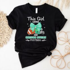 Official This Girl Loves Her Oregon Ducks Football Vintage Shirt