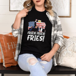 Official Trump McDonald’s Fries Fries Fries Shirt