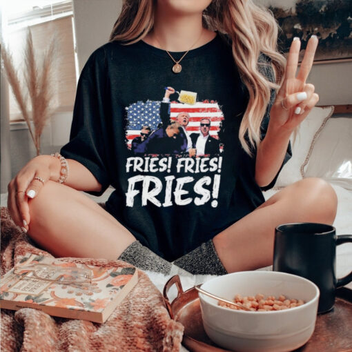 Official Trump McDonald’s Fries Fries Fries Shirt