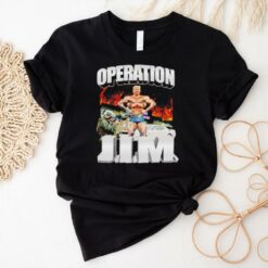 Operation Jim Trump workout flexing gym shirt