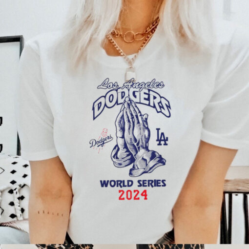 Pray World Series 2024 Los Angeles Dodgers Christian shirt