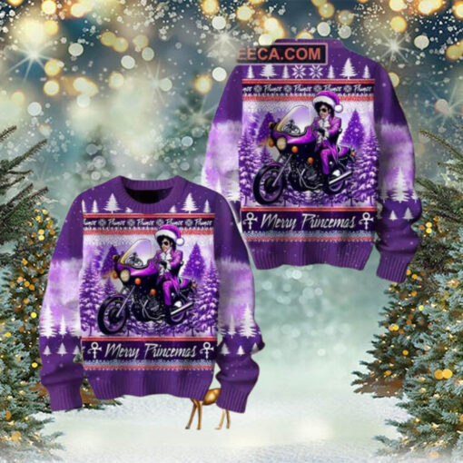 Prince Merry Princemas Happy Time Celebrating Ugly Christmas Sweater Chirstmas Gifts 2024 Xmas For Family And Friends Ugly Sweater