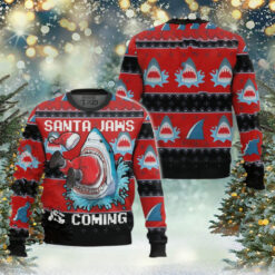 Santa Jaws Ugly Sweater