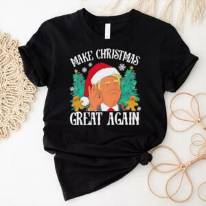 Santa Trump Christmas Make Christmas Great Again shirt