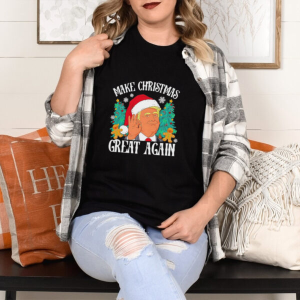 Santa Trump Christmas Make Christmas Great Again shirt