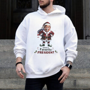 Santa’s favorite president elf Trump Christmas shirt