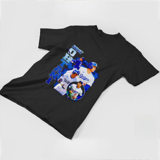 Shohei Ohtani Dodgers Baseball Bootleg shirt