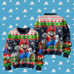 Super Mario Merry Christmas Ugly Sweater