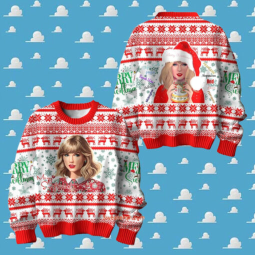 Taylor Swift Midnights Merry Christmas Sweater