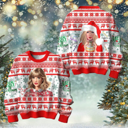 Taylor Swift Midnights Merry Christmas Sweater