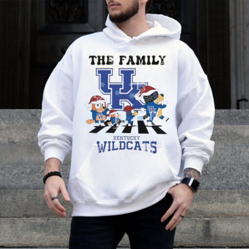 The Family Bluey Abbey Road Kentucky Wildcats Christmas 2024 shirt