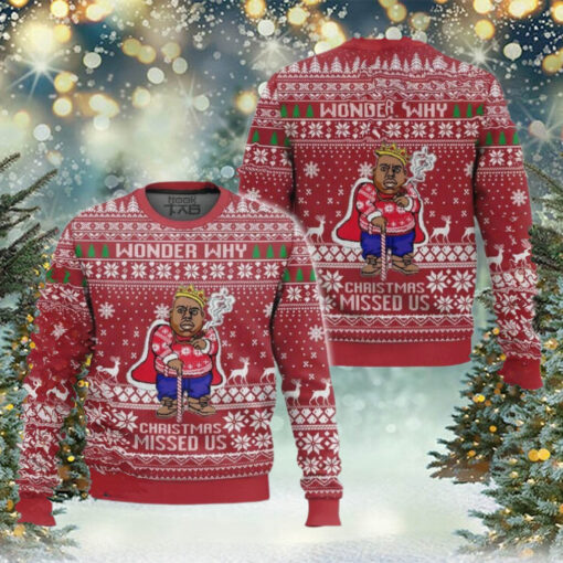 The Notorious B.I.G Christmas Ugly Sweater