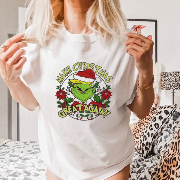 Trump Grinch make Christmas great again shirt