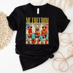 Trump Vance Elon Mc freedom McDonald’s shirt