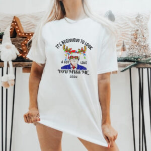 Trump reindeer it’s beginning to look a lot like you miss me 2024 shirt