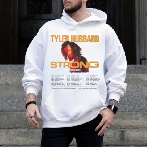 Tyler Hubbard Strong World Tour 2024 T Shirt