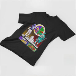 Vikings Justin Jefferson x Wild Kirill Kaprizov Minnesota skyline shirt