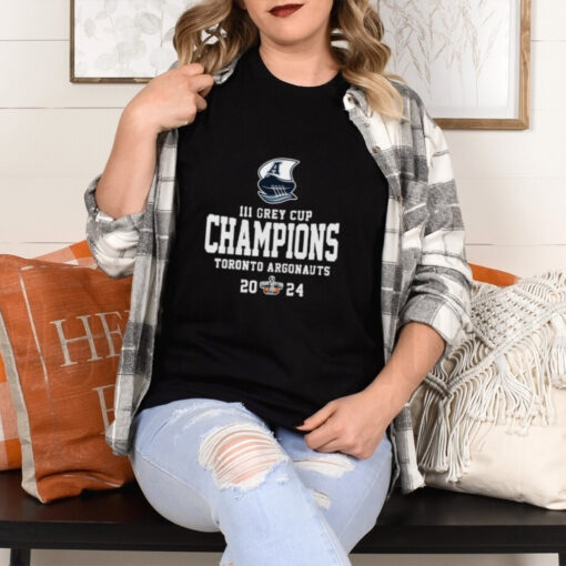 111th Grey Cup Champions Toronto Argonauts Football Club 2024 Logo Shirt