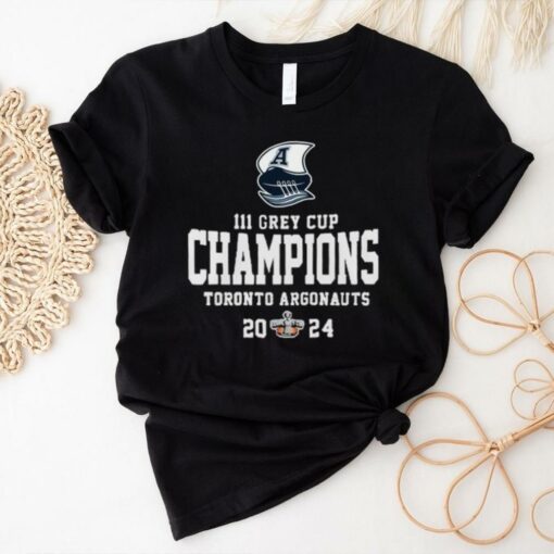 111th Grey Cup Champions Toronto Argonauts Football Club 2024 Logo Shirt