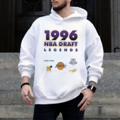 1996 NBA draft legends uniform los angeles Lakers shirt