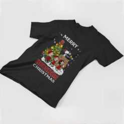 2024 Indiana Hoosiers Snoopy And Friends Merry Christmas Shirt