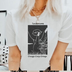 2024 Toriscreams Creepy Cozy Cringe Shirt