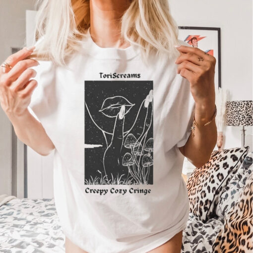 2024 Toriscreams Creepy Cozy Cringe Shirt