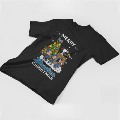 2024 Ucla Bruins Snoopy And Friends Merry Christmas Shirt