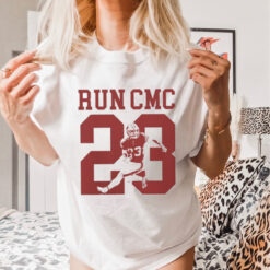 23 Run CMC 49ers shirt