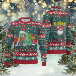 3D Anime Pokemon Bulbasaur Fandom Ugly Christmas Sweater