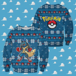 3D Anime Pokemon Custom Fandom Ugly Christmas Sweater