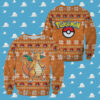 3D Anime Pokemon Infernape Custom Fandom Ugly Christmas Sweater