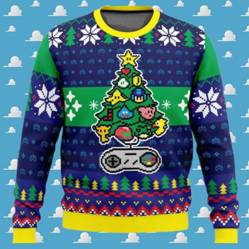 A Classic Gamer Christmas Ugly Christmas Sweater