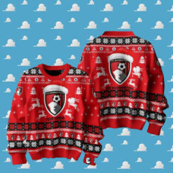 A.F.C. Bournemouth 2024 Christmas Ugly Sweater