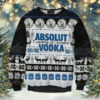 Personalized Pabst Blue Ribbon Reindeer Christmas Ugly Sweater