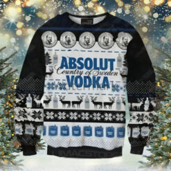 Absolut Vodka Christmas Ugly Sweater