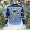 Sloth Tree Ugly Christmas Sweater