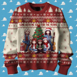 Aerosmith Sing With Me Sing For The Years 2025 Christmas Ugly Sweater