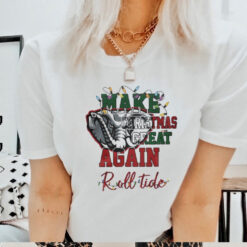 Alabama Crimson Tide Trump Make Christmas Great Again 2024 Shirt