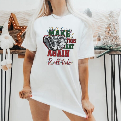 Alabama Crimson Tide Trump Make Christmas Great Again 2024 Shirt