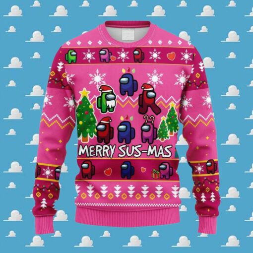 Among Us Merry Sus Mas Ugly Sweater