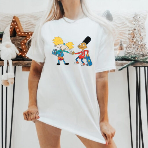 Arnold and Gerald Skateboard Lightweight French Terry Slouchy T Shirt