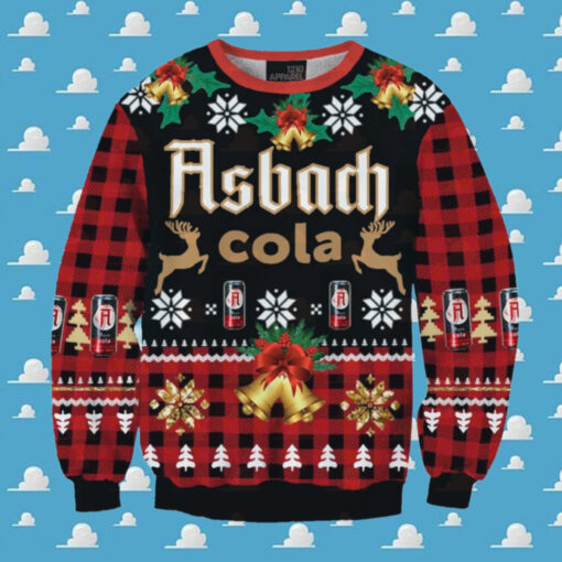 Asbach Cola Christmas Jingle Bells Ugly Sweater