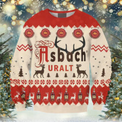 Asbach Uralt Christmas Reindeer Ugly Sweater