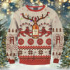 Personalized Jameson Reindeer Christmas Ugly Sweater