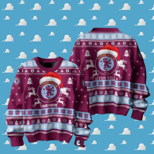 Aston Villa 2024 Christmas Ugly Sweater