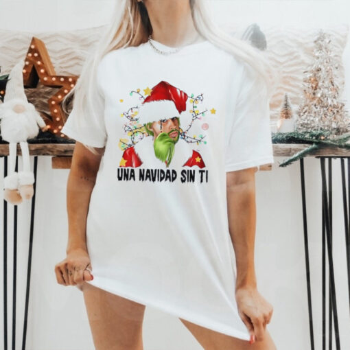 Bad Bunny Una Navidad Sin Ti Santa No Soy Merry Christmas shirt