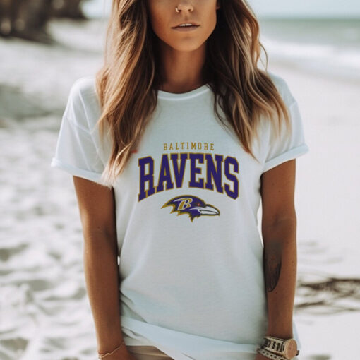 Baltimore Ravens Classic Arched Logo Shirt