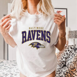 Baltimore Ravens Classic Arched Logo Shirt