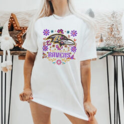 Baltimore Ravens Dia De Los Muertos shirt